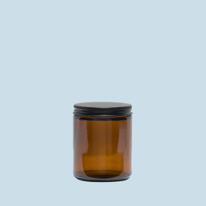 Private Label Amber Glassware Candle