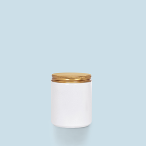 Private Label White Glassware Candle