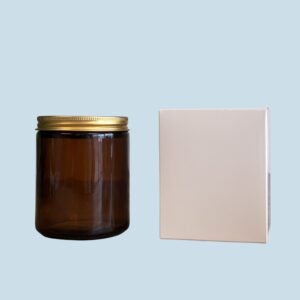 Amber 250ml Candle Box
