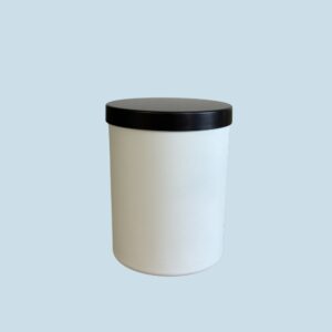Classic Candle Container - White Matte